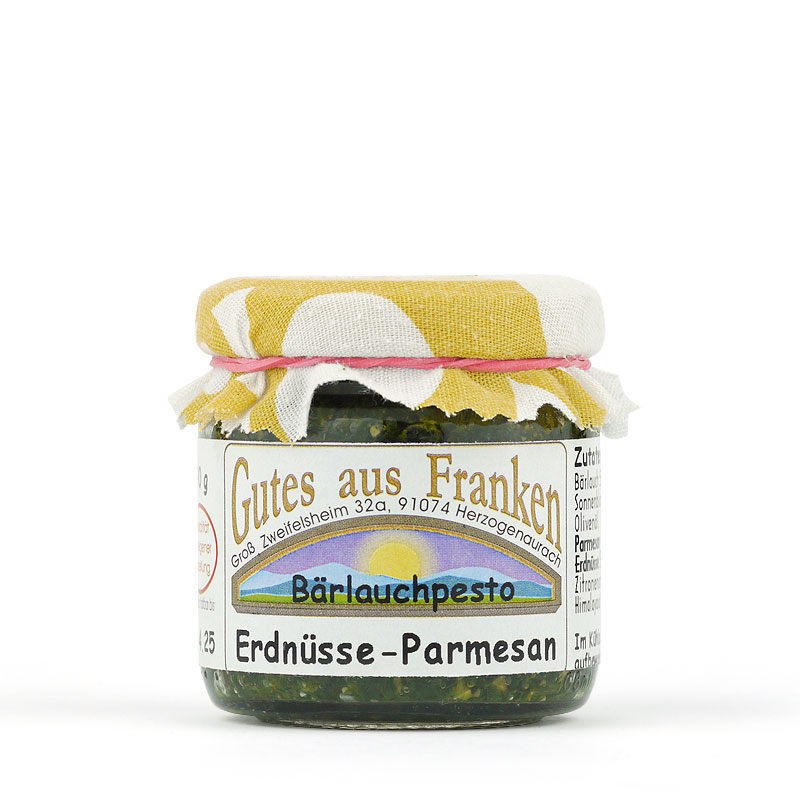 Pesto mit Bärlauch, Erdnüssen-Parmesan 100 g - Produktbild