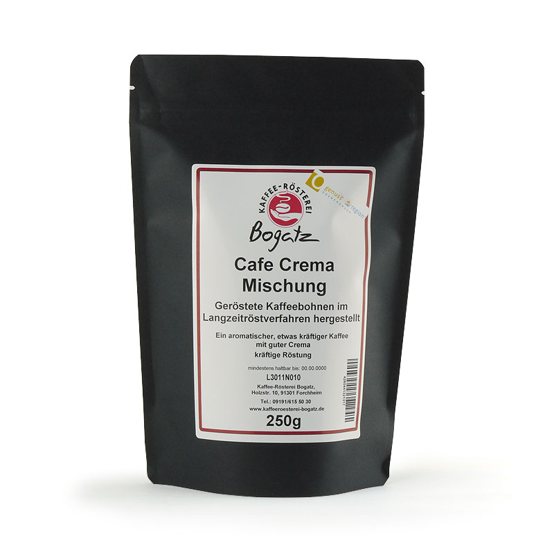 Cafe Crema Mischung 250 g - Produktbild