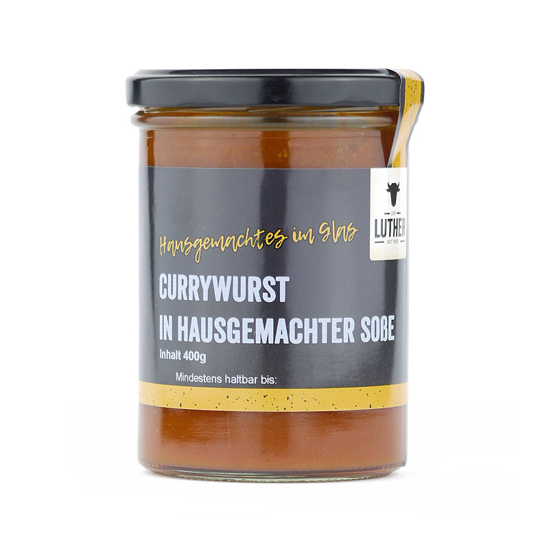 Currywurst in hausgemachter Soße, 400 g - Produktbild