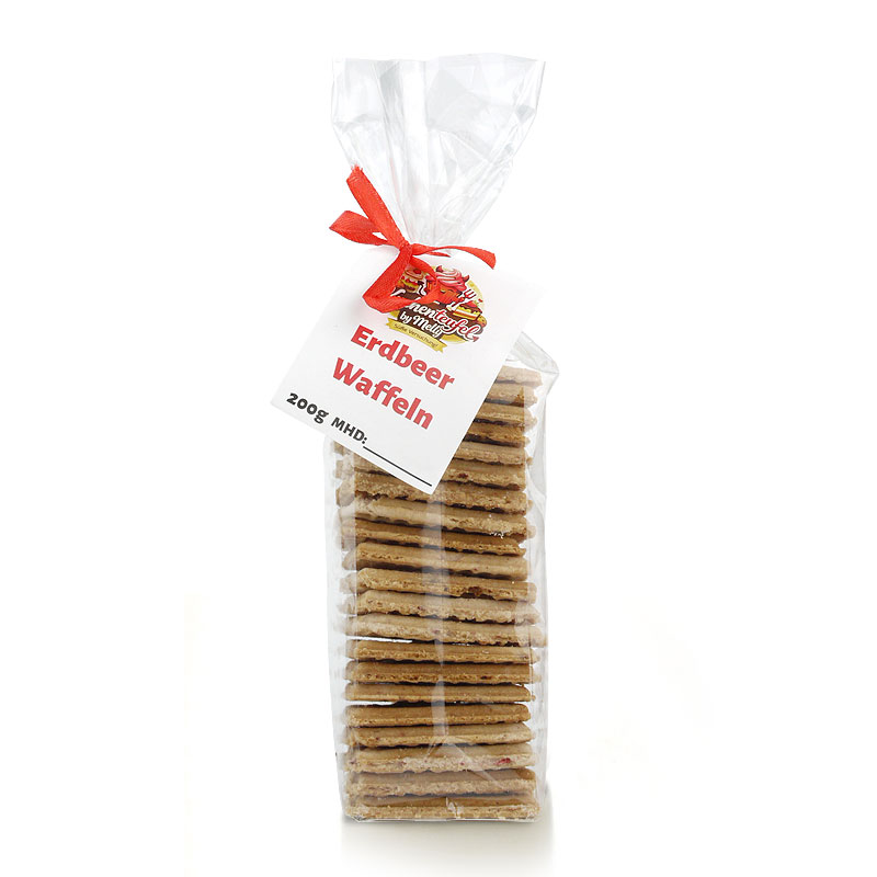 Erbeerwaffeln, 200 g - Produktbild