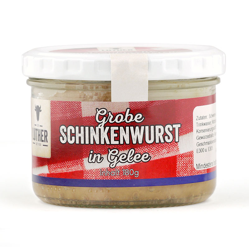 Schinkenwurst grob 180 g - Produktbild