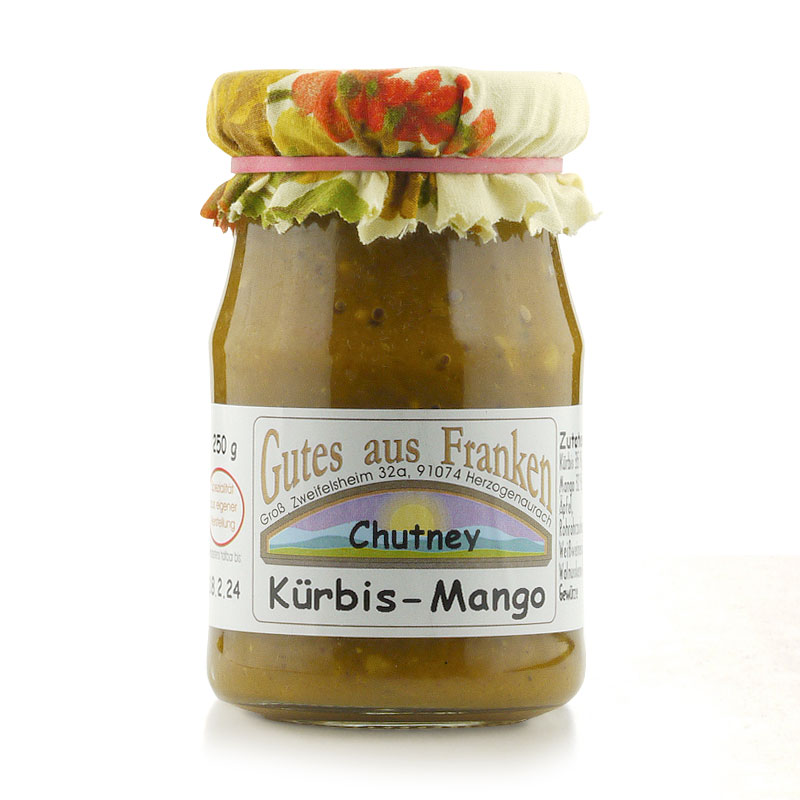Kürbis-Mango Chutney 250 g - Produktbild