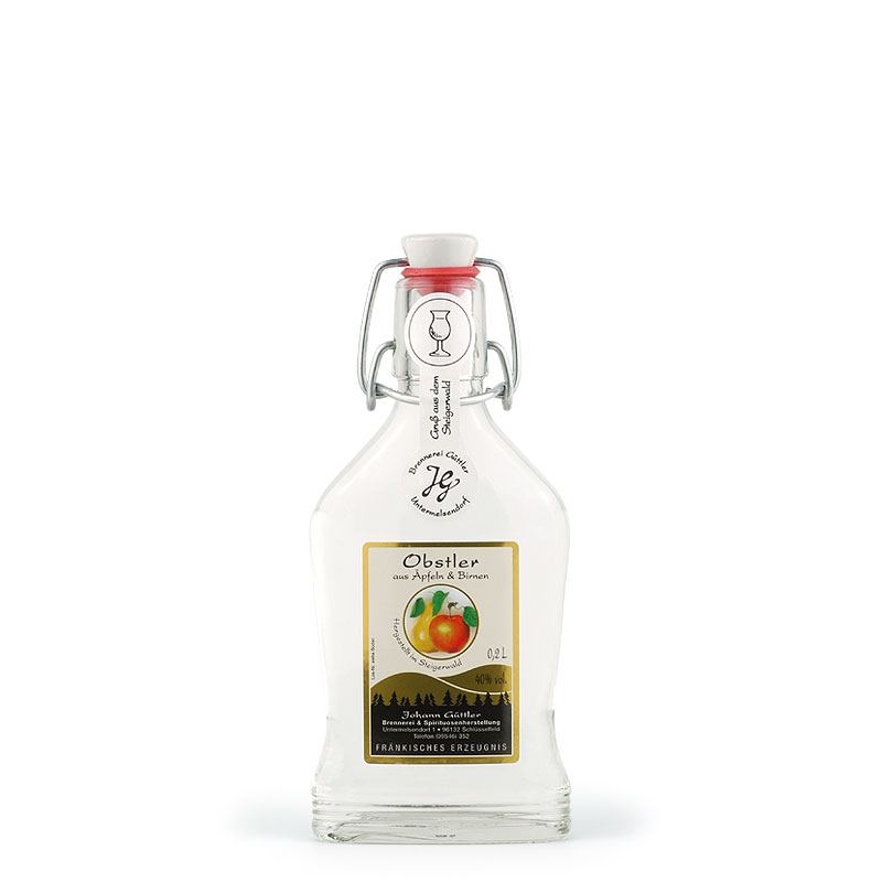 Obstler, 0,2 l - Produktbild
