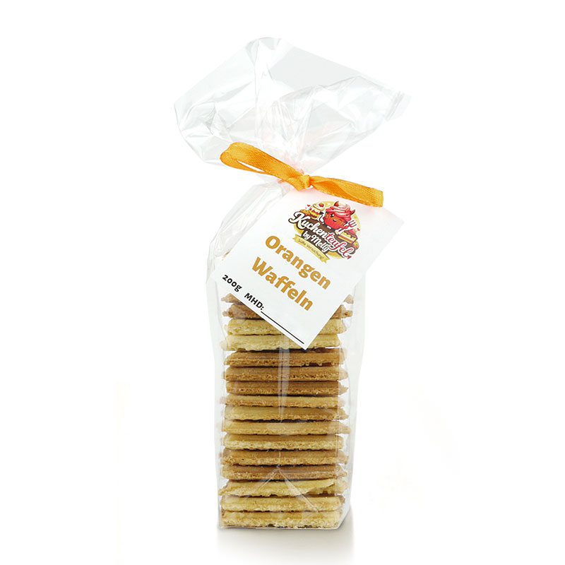 Orangenwaffeln, 200 g - Produktbild