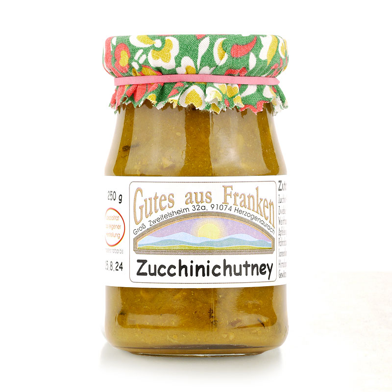 Zucchinichutney 250 g - Produktbild