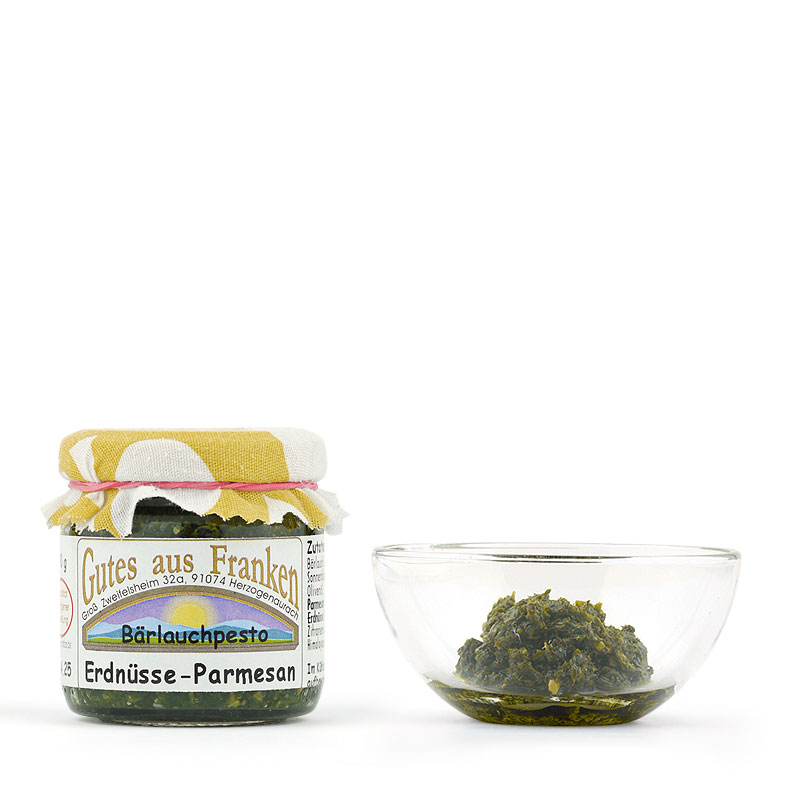 Pesto mit Bärlauch, Erdnüssen-Parmesan 100 g - Produktbild