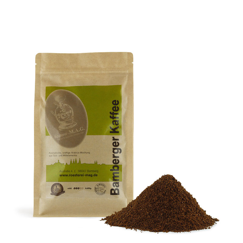 Bamberger Kaffee gemahlen 250 g - Produktbild