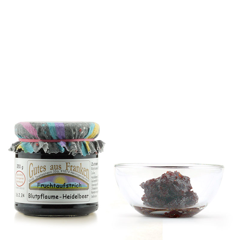 Blutpflaume-Heidelbeere 250 g - Produktbild