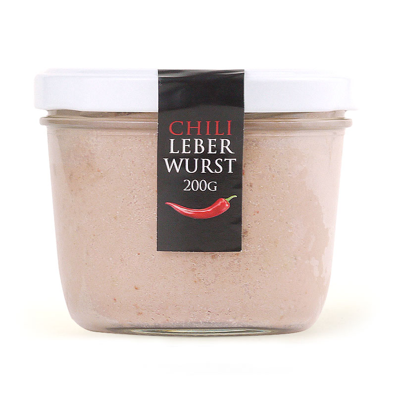 Chili-Leberwurst 200 g - Produktbild