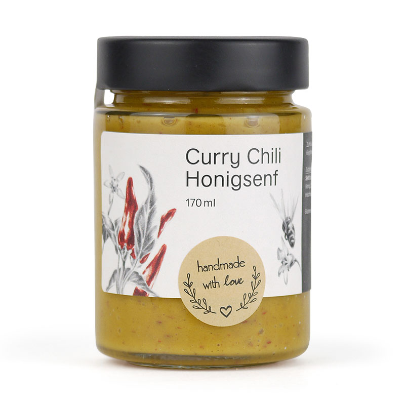 Curry-Chili-Honig-Senf 170 ml - Produktbild