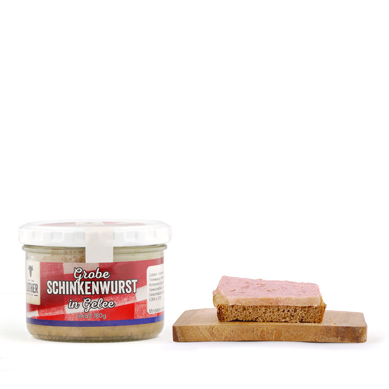 Schinkenwurst grob 180 g - Produktbild