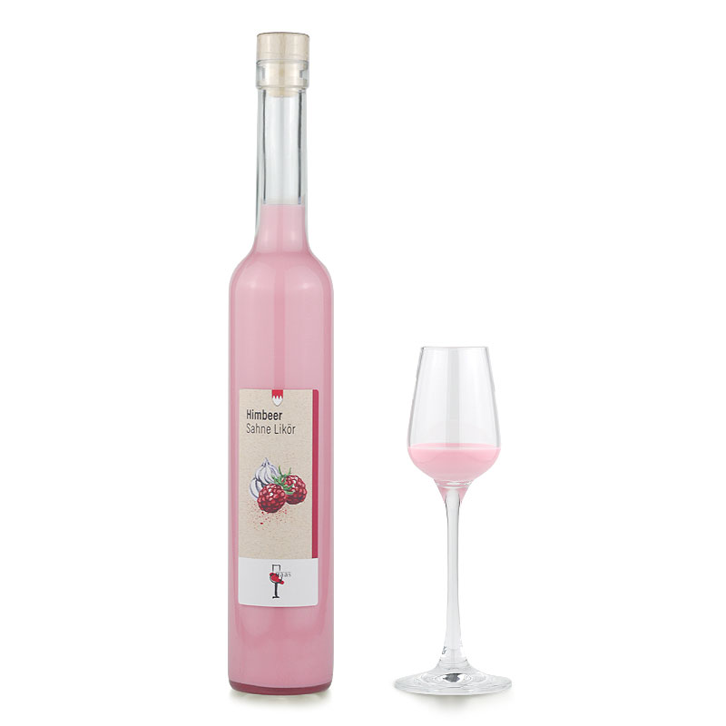 Himbeerlikör mit Sahne, 0,5 l - Produktbild