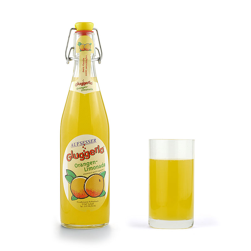 Gluggerla Orangenlimonade 0,5 l - Produktbild
