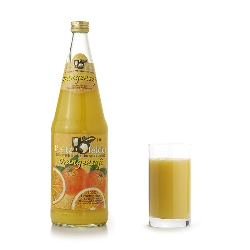 Orangensaft 1 l - Produktbild