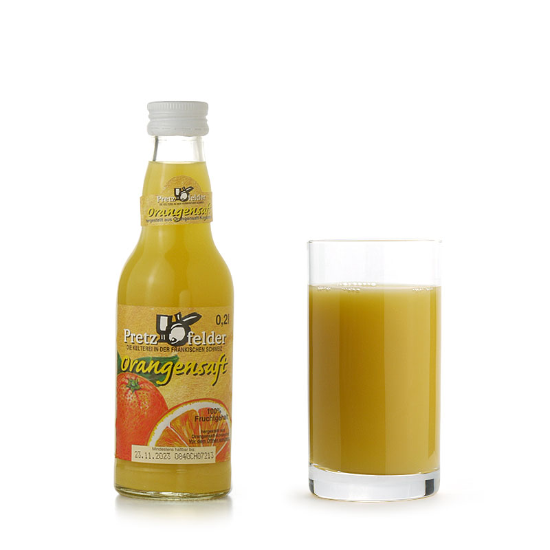 Orangensaft 0,2 l - Produktbild