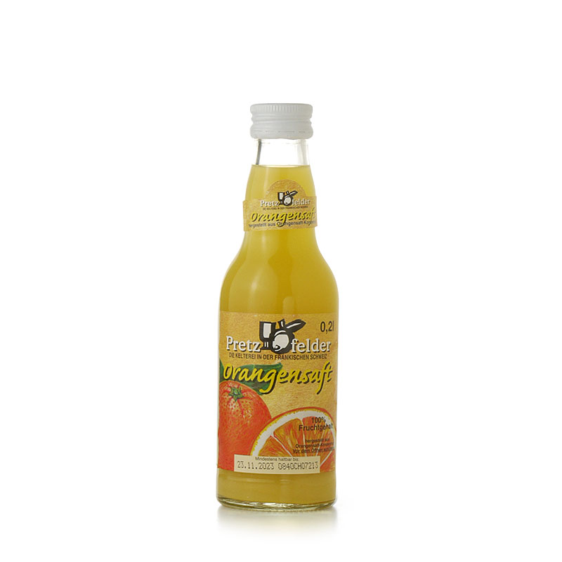 Orangensaft 0,2 l - Produktbild