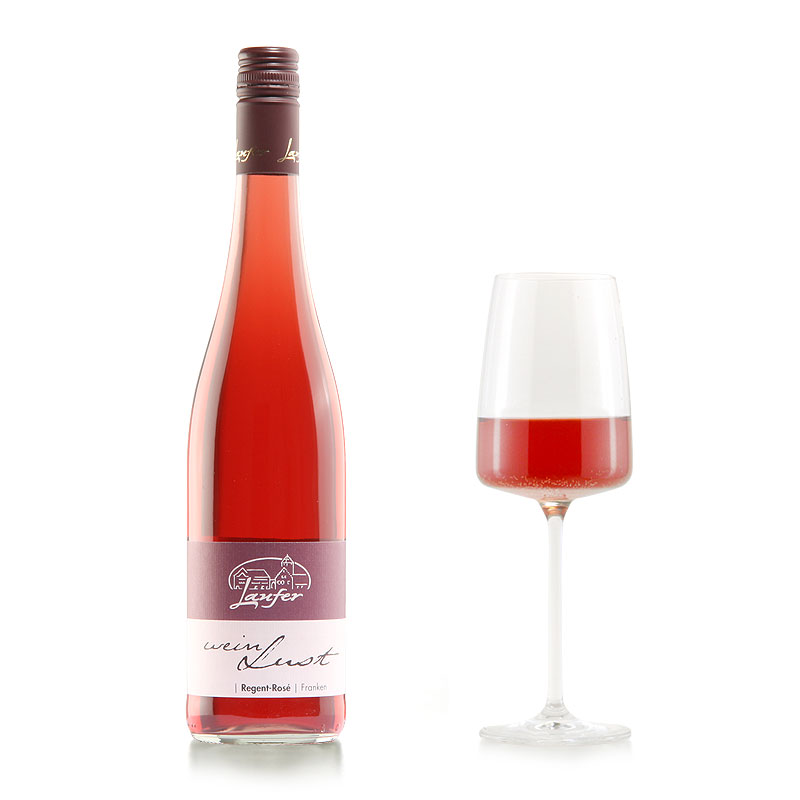 Weinlust Regent Rose halbtrocken 0,75 l - Produktbild