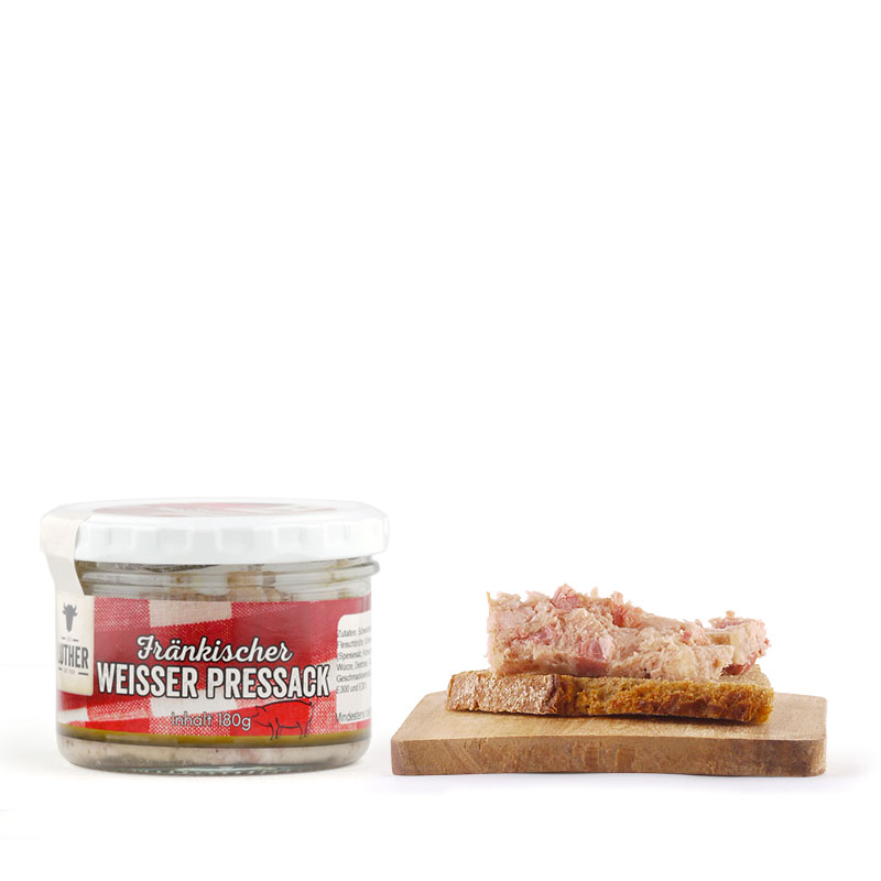 Weißer Pressack 180 g - Produktbild