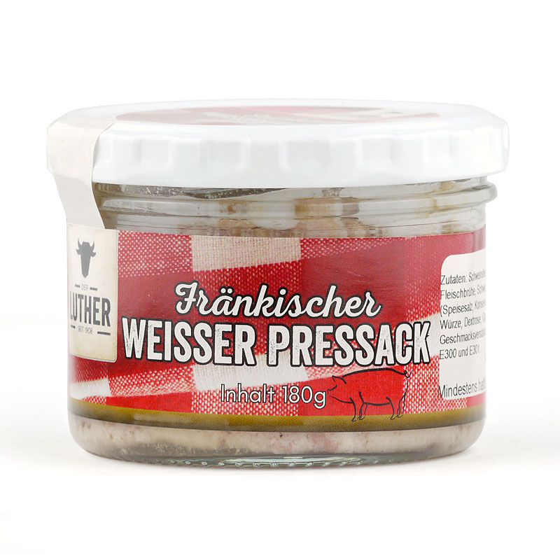Weißer Pressack 180 g - Produktbild
