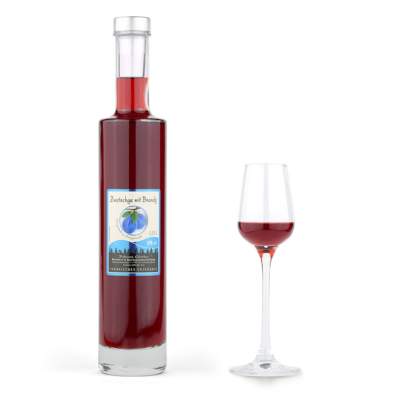 Zwetschge mit Brandy, 0,35 l - Produktbild